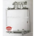 European radiator from GOLDEN SUN aluminum truck radiator for MAN TGA(02-) 81061016482 16511 16519 10058 16522